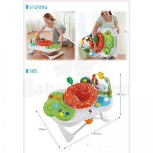 ابعاد و اندازه میز بازی دوکاره fisher price 7323