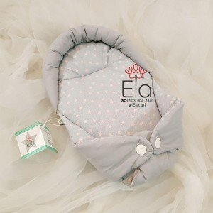 آغوشگیر کودک elaart توسی طرح ستاره صورتی 8058