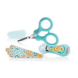 قیچی و ناخنگیر و سوهان آبیnuby id242