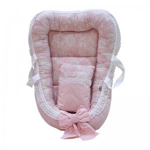 ست 2 تکه elaart مدل گل رز سفید گیپور 8059