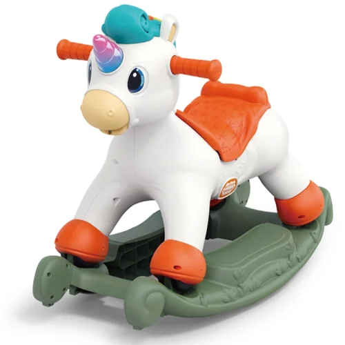 راکر یونیکورن 3 کاره موزیکال هولی تویز Huile Toys کد HE898800