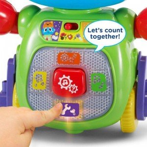 جزییات ربات موزیکال هوش و سرگرمی وی تک body bot 190003 VTech