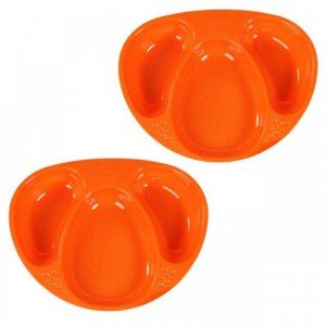 بشقاب 3 قسمتی نارنجی tommee tippee 44027230