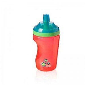 قمقمه قرمز ضد چکه 350 میلی tommee tippee 444023