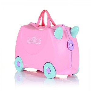 چمدان ترانکی طرح صورتی رز مدل 100249