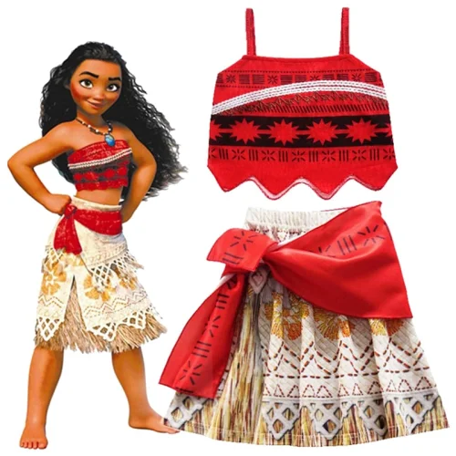 لباس موآنا به همراه اکسسوری کد 11910