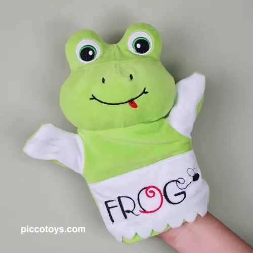 پاپت و عروسک نمایشی قورباغه مدل P/MJ131/K