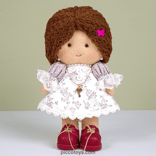 عروسک دخترانه وصله پینه کد 4705758