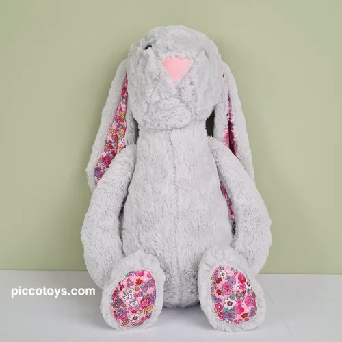 عروسک پولیشی خرگوش طوسی کد 4708283