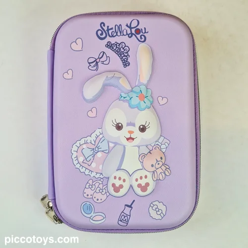 جامدادی کودک کتابی مدل خرگوش بنفش کد P/916/A