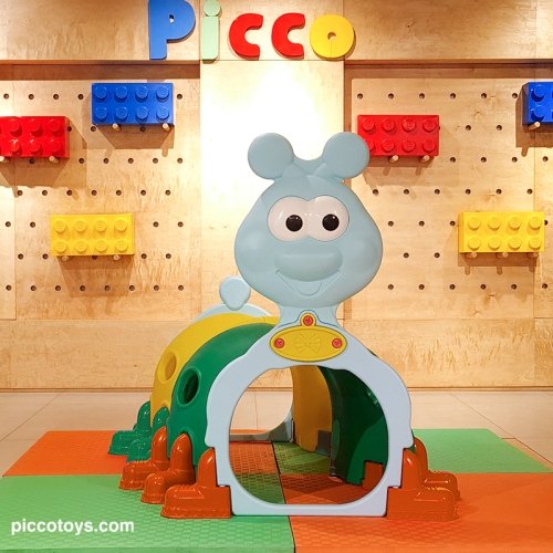 تونل هزارپا ایرانی بدنه سبز زرد با سر و دم آبی کد P/5501/L