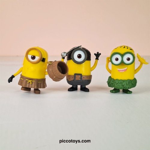 فیگور 3 عددی مینیون Minions سری1 کد 4752203