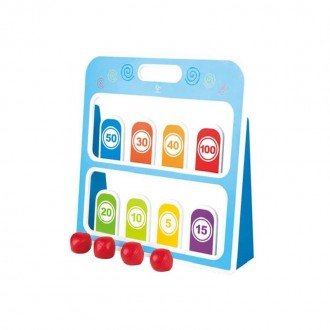 اسباب بازی پرتاب توپ و امتیاز Hape مدل   8129 Hape Backyard Carnival Toss