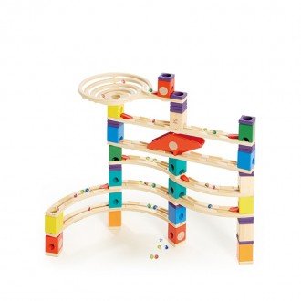 Hape 6007 Xcellerator Quadrilla Marble Run