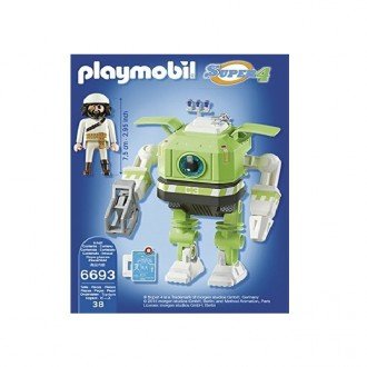 پلی موبيل مدل PLAYMOBIL 6693 Cleano Robot