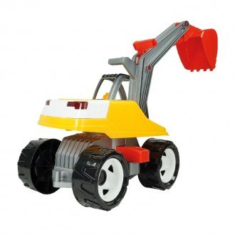 تنوع رنگ بیل مکانیکی بزرگ زرد قرمز Lena 02062 - Strong giant digger