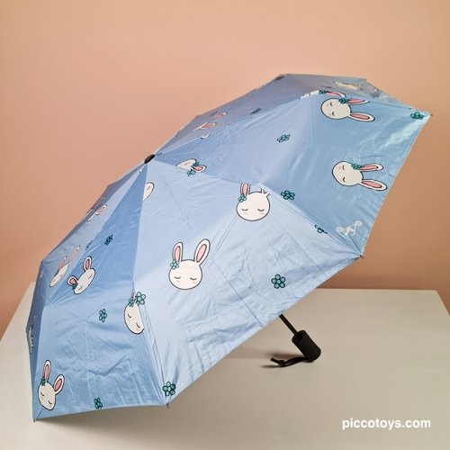 چتر کودک کیفی مدل خرگوش رنگ آبی کد 4772052