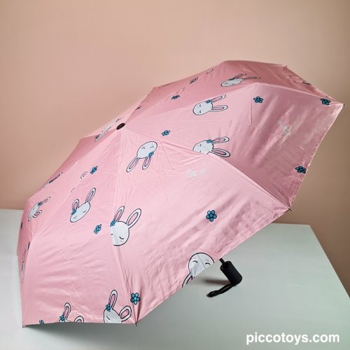 چتر کودک کیفی مدل خرگوش رنگ صورتی کد 4772053