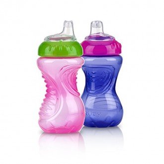 قمقمه  سوپاپ دار 300ml مدل  nuby 9926