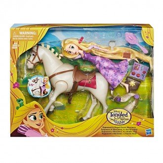 عروسک راپونزل با اسب مدل 56121