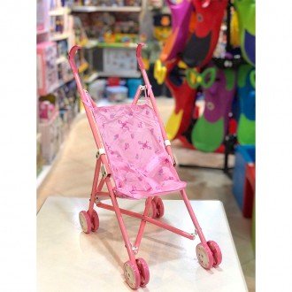 کالسکه صورتی فلزی مدل A6066