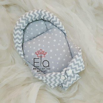 آغوشگیر کودک  elaart مدل ستاره طوسی 8058