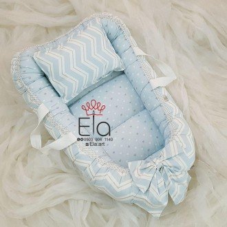 ست 2 تکه elaart مدل قلب آبی 8059