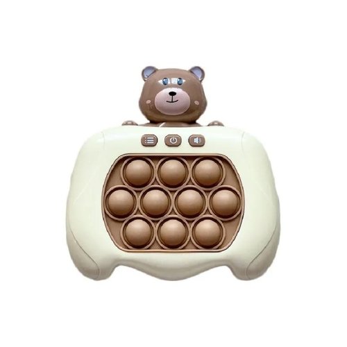 اسباب بازی پاپت گیم خرسی قهوه ای مدل کنسول بازی کد  P/205A/GH