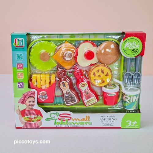 اسباب بازی ست فست فود کد 6051