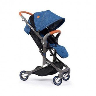 کالسکه babysing مدل IGO طرح آبی جین A770