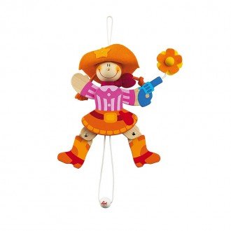 دختر گاو چران  چوبي متحرك sevi كد 81997