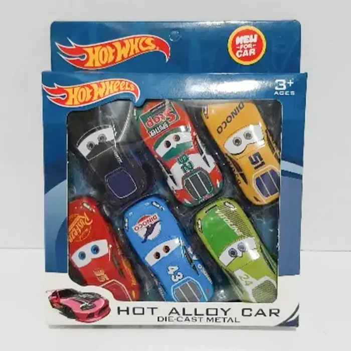 ماشین مسابقه 6 عددی HOTWHEELS کد 7741926