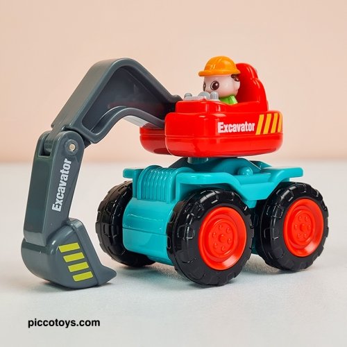 ماشین اسباب بازی بیل مکانیکی  هولی تویز Huile Toys مدل P/3116B/BM