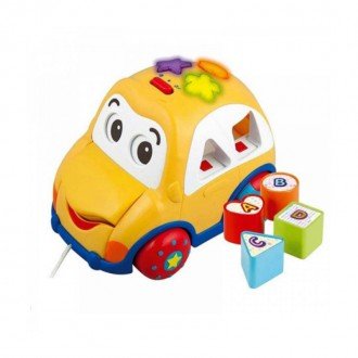 ماشین موزیکال و جورچین هوش و سرگرمی  مدل winfun 00659