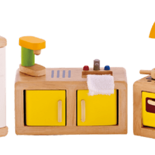 آشپزخانه چوبی کوچک کد 3453