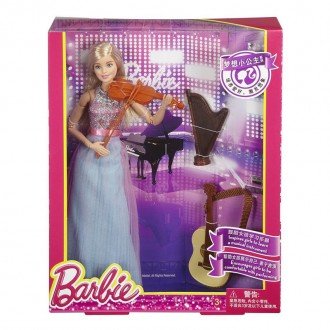 عروسک باربی با ویولون مدل DLG94