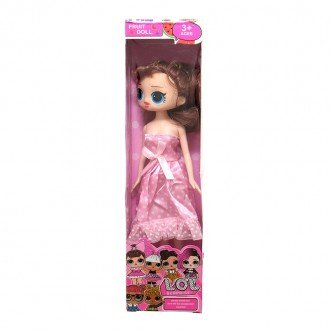 عروسک پیراهن صورتی Lol Surprise مدل 057A
