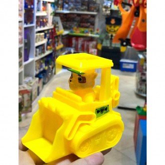 فیگور Rubble با بولدوزر سگ نگهبان مدل 112D12