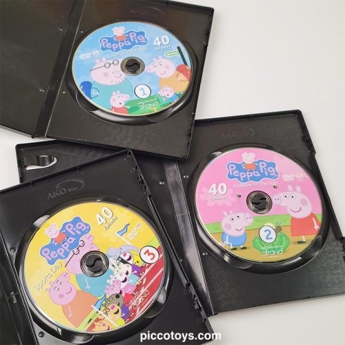 دی وی دی 3 عددی پپاپیگ سری مسابقه dvd peppa pig کد 5095