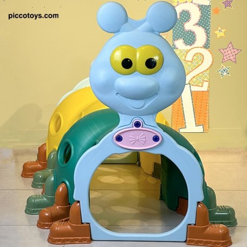 تونل هزارپا ایرانی بدنه سبز زرد با سر و دم آبی کد P/5501/L