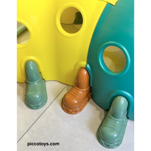 تونل هزارپا ایرانی بدنه سبز زرد با سر و دم آبی کد P/5501/L