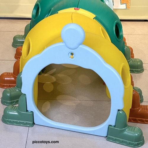 تونل هزارپا ایرانی بدنه سبز زرد با سر و دم آبی کد P/5501/L