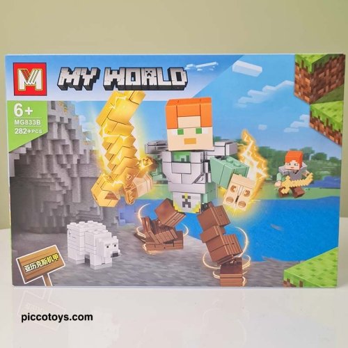 لگو ماینکرفت 282 تکه کد MG833B
