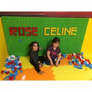 صفحه لگو دیواری کودک 1متری