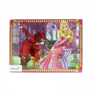 پازل چوبی طرح زیبای خفته