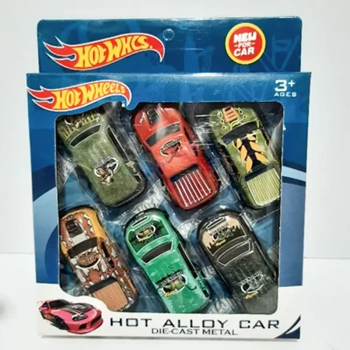 ماشین مسابقه 6 عددی HOTWHEELS کد 7741926