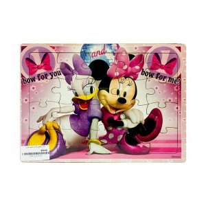 پازل چوبی طرح مینی موس