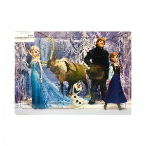 پازل چوبی طرح فروزن