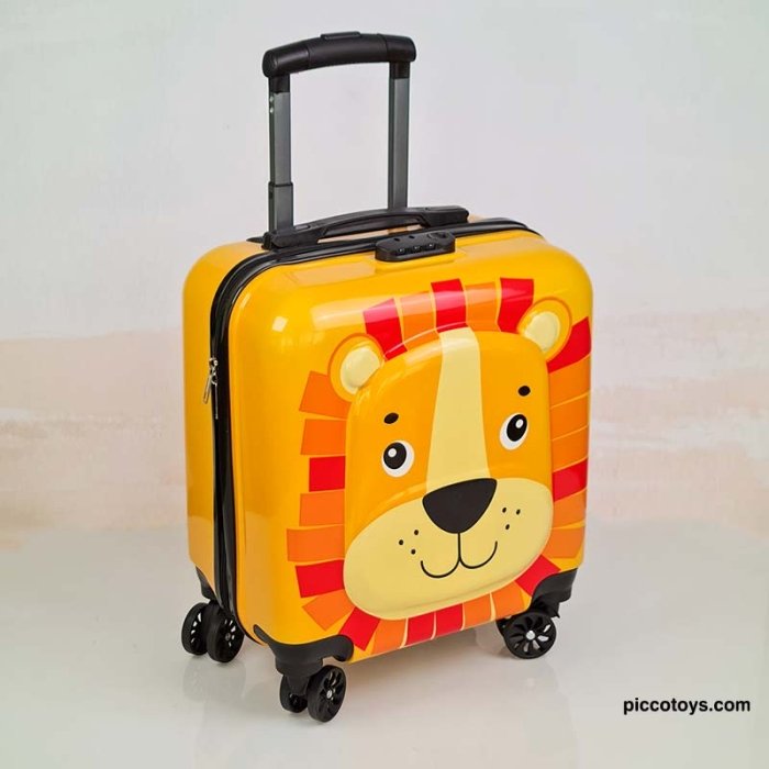 چمدان کودک مدل شیر برجسته کد P/M01/G