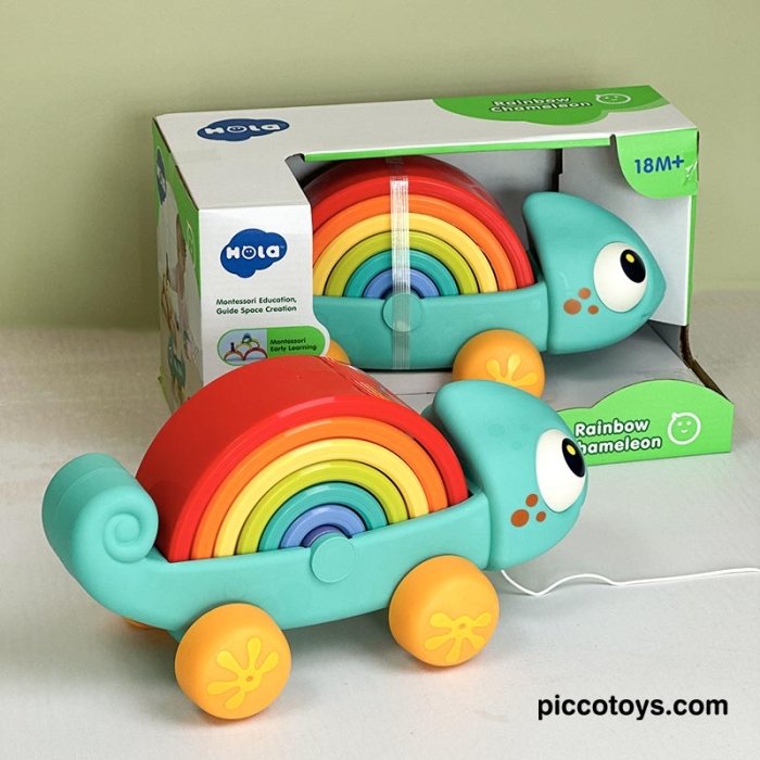 پازل آفتاب پرست رنگین کمانی هولی تویز Huile Toys  کد HE795700